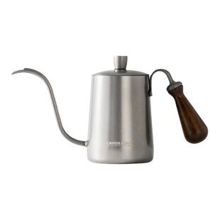 CAFEDEKONA 复古户外不锈钢手冲咖啡壶 长嘴细口壶 咖啡壶 600ML