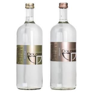 意大利DOLOMIA多洛米亚矿泉水330ml/750ml玻璃瓶高端进口水气泡水