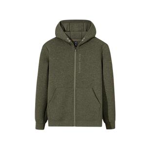 安踏运动外套男士连帽开衫卫衣休闲挺括上衣通勤男装152517745U