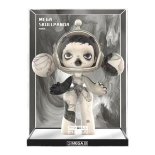 POPMART泡泡玛特skullpanda埃贡·席勒1000%400%亚克力展示盒