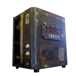 FUXK  辐射 76 主题 战损 MOD 机箱  13900K 4090 ROG全家桶