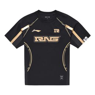 Lining/李宁LPL 2024赛季RNG战队经典队服男女短袖T恤ATSU673