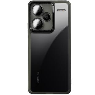 适用红米note13pro+曲面屏自带镜头膜14手机壳note13pro新款镜头全包保护套note13防摔5G防滑透明软胶软爆款