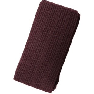 日本莫代尔棉显瘦条纹厚秋冬保暖连裤袜打底袜子直角跟无压力不勒