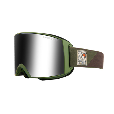 日本进口swans超大户外滑雪镜