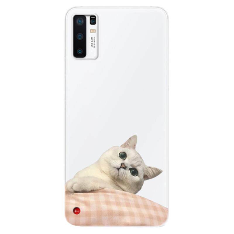 透明小猫咪适用R2锤子坚果pro3手机壳可爱卡通搞怪轻薄女款软
