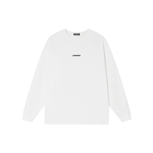 FORNINES速干透气运动长袖T恤男生白色潮牌卫衣春季休闲打底衫女