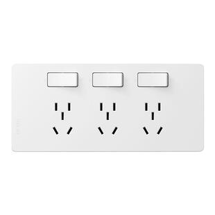 国际电工86型扩展插座面板厨房拓展多孔转换器多功能原位替换插排