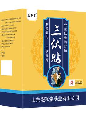 煜和堂成人三伏贴中医肚脐穴位贴