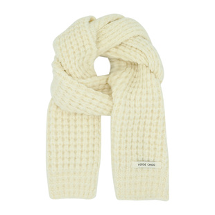 柔软加厚粉色针织毛线围巾女生冬季2025新款百搭韩版围脖护颈可爱