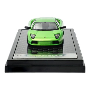 LCD 1:64 兰博基尼初代蝙蝠Murcielago 合金开盖 仿真汽车模型绿