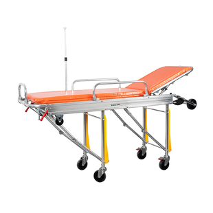 自动上车担架 救护车担架 铝合金担架床 120担架推车医院用担架车
