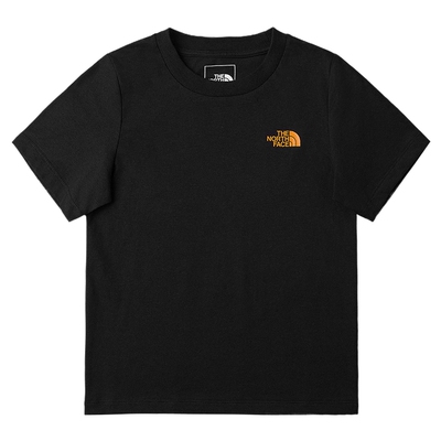 北面儿童印花速干短袖T恤