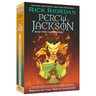 Percy Jackson and the Olympians 2 Wrath of the Triple Goddess 波西杰克逊与奥林匹斯 三相女神之怒 章节小说 英文原版进口