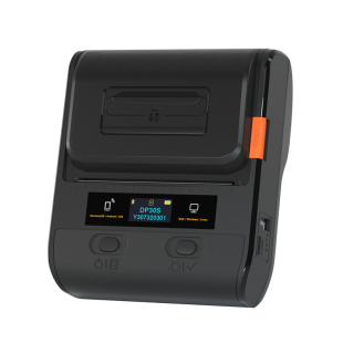 德佟DP30S食品标签打印机不干胶贴纸打价机大尺寸茶叶月饼生产日期服装二维码条形码小型热敏超市价签打码机