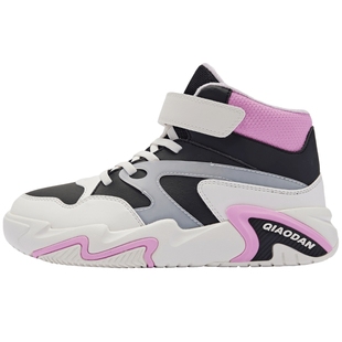 乔丹童鞋女童二棉鞋冬鞋加绒2025冬季新款大童保暖鞋儿童棉鞋板鞋