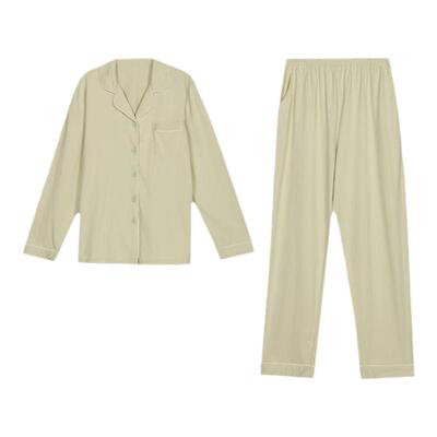 舒适简约纯棉睡衣不起球不易变形