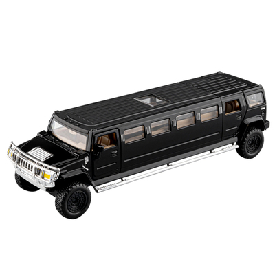 132加长版悍马H2合金车模玩具车