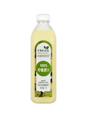 扬雅100%柠檬原汁NFC非浓缩