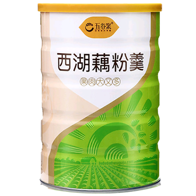五谷聚水果坚果藕粉600g莲子西湖