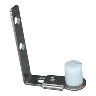 推拉门联动下定位轮移门吊轨导轮限位器木门导向防摆轮门下止摆轮