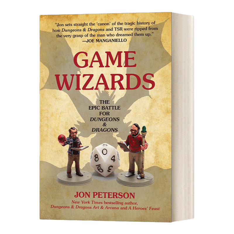 英文原版 Game Wizards the Epic Battle for Dungeons & Dragons 游戏向导 龙与地下城的史诗之战 英文版 进口英语原版书籍