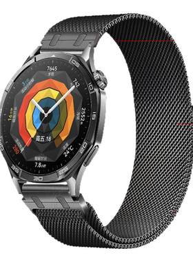 适用小米Watch5手表带S5新款S4Sport精密AP米兰磁吸按压式S3运动S2降落伞S1pro智能color2男士华米GTR4/3/2