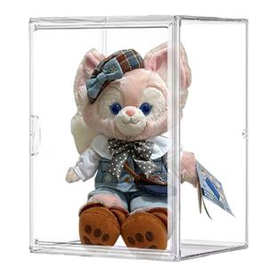 模型防尘展示架娃娃收纳盒亚克力展示盒透明架子毛绒玩偶公仔盲盒