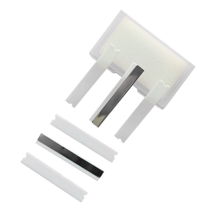 陶瓷刀片吹膜专用氧化锆刀片纸塑薄膜流延膜拉丝机分切刀条形单面