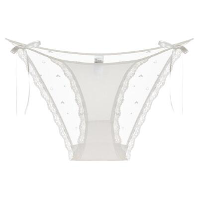 维多利亚轻奢内裤蕾丝系带火辣