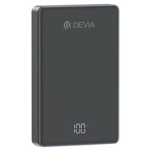 迪沃DEVIA极速MINI款PD20W金属磁吸数显无线快充3C认证移动电源10000mAh超薄充电宝