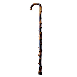 复古一体大自然藤条老人实木拐杖防滑按摩手杖木制拐棍藤木藤寿杖