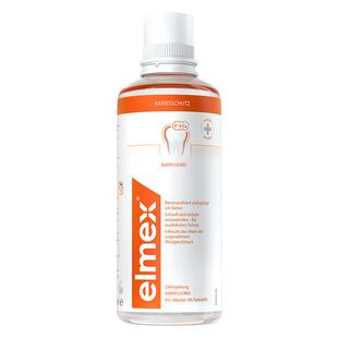 elmex艾美适防蛀漱口水防蛀固齿口水清新防龋齿温和0酒精成人漱口