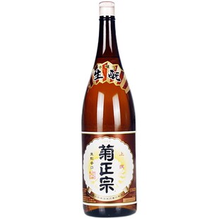 菊正宗清酒1.8L日本原装进口清酒洋酒上选辛口酿造清酒发酵酒