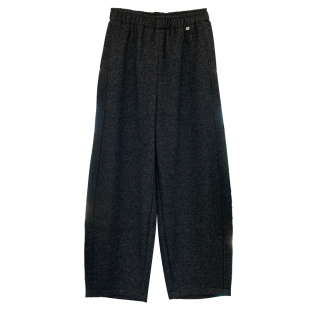 超柔羊绒保暖休闲裤女秋冬加厚加绒小个子羊毛阔腿裤老钱风奶奶裤