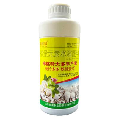 棉桃铃大多丰产素授粉座桃桃大桃多增重增产秋桃盖顶棉花专用肥