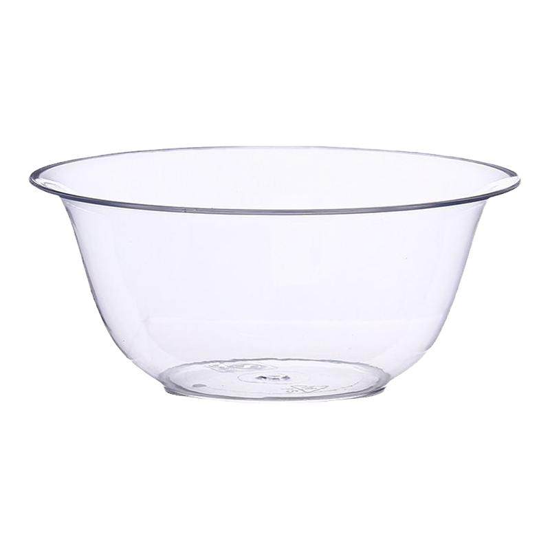 一次性碗透明硬质塑料碗火锅餐具航空水晶饭碗打包家用商用杯碗筷