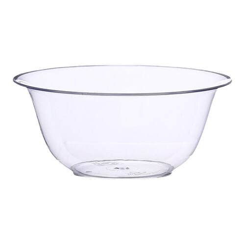 一次性碗透明硬质塑料碗火锅餐具航空水晶饭碗打包家用商用杯碗筷