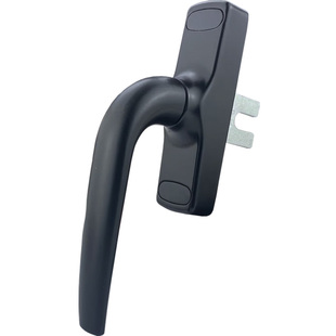 断桥铝合金窗户把手平开门窗传动执手锁内外开推窗80孔距拉手锁