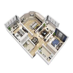 室内设计二手房旧房翻新改造房屋装修半包老房翻新全包新房公司