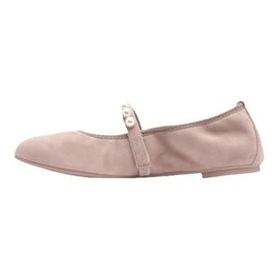 Stuart Weitzman/SW GOLDIE BALLET FLAT 珍珠装饰平底芭蕾鞋女