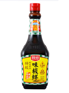 厨邦味极鲜特级生抽酱油760ml*2