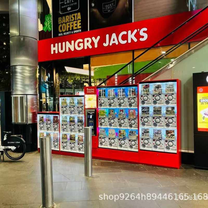 大型商用扭蛋机投币扫码自动售货礼品机电玩城双层扭蛋厂家批发