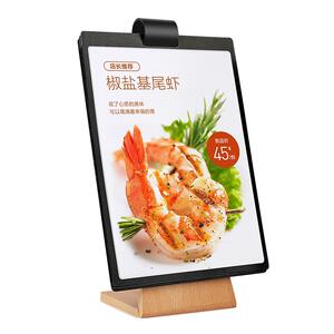翻页西餐厅咖啡店亚克力定制台卡