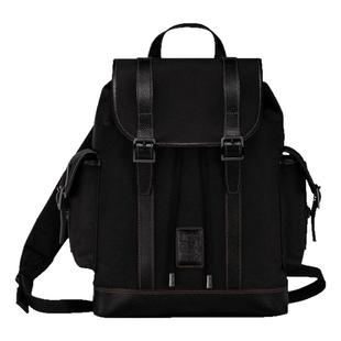 欧洲直邮Longchamp珑骧BOXFORD系列男士牛皮双肩包耐磨时尚新款