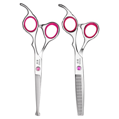 儿童理发剪刀宝宝婴儿专用美发剪圆头安全家用自己剪刘海打薄套装