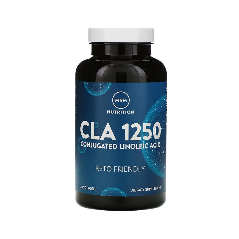 美国MRM共轭亚油酸CLA 1250 豹哥补剂抑食欲断碳水吸收亚麻酸胶囊