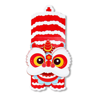 刮刮乐新年红包袋2026喜庆抽拉立体春节过年个性创意仪式感利是封