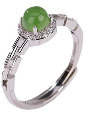 和田碧玉戒指本月新品限时优惠