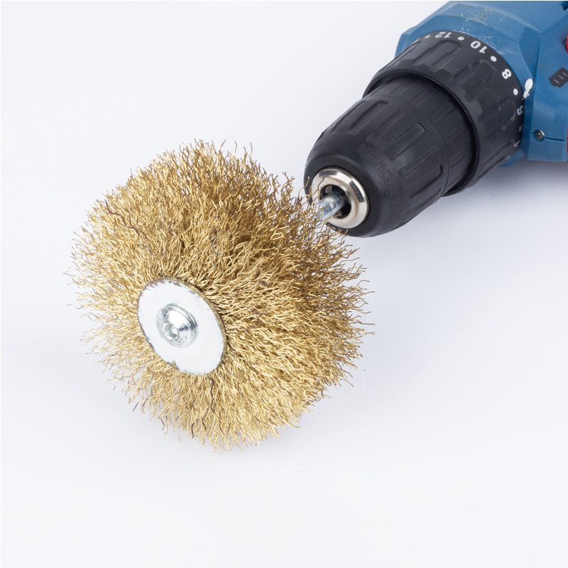 钢丝磨头打磨花头镀铜钢丝花头木雕拉丝木工去皮根雕抛光除锈工具